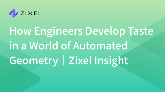 How Engineers Develop Taste in a World of Automated Geometry