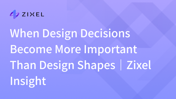 When Design Decisions Become More Important Than Design Shapes