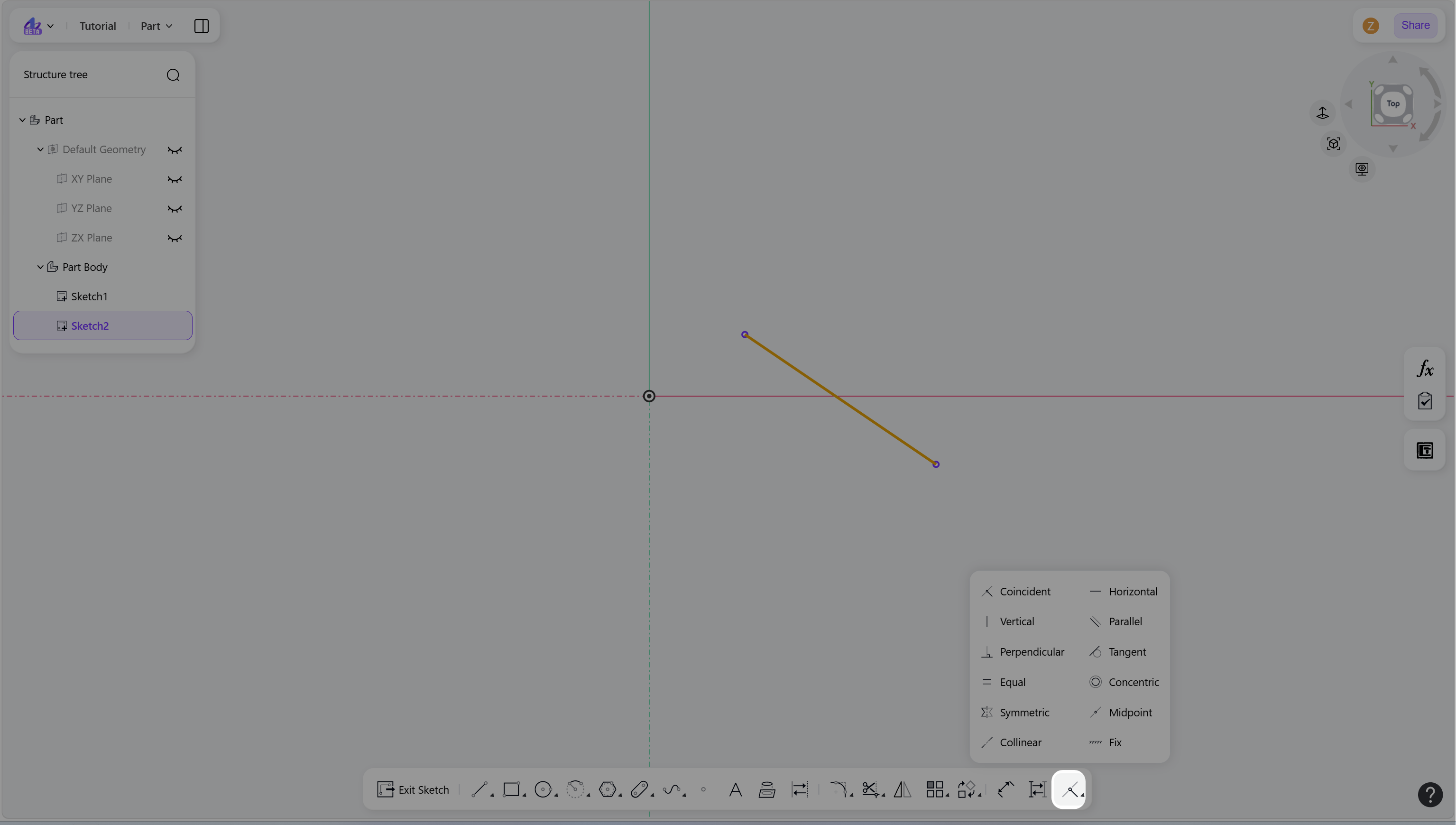 Create Geometric Constraints-5 Create Geometric Constraints-5