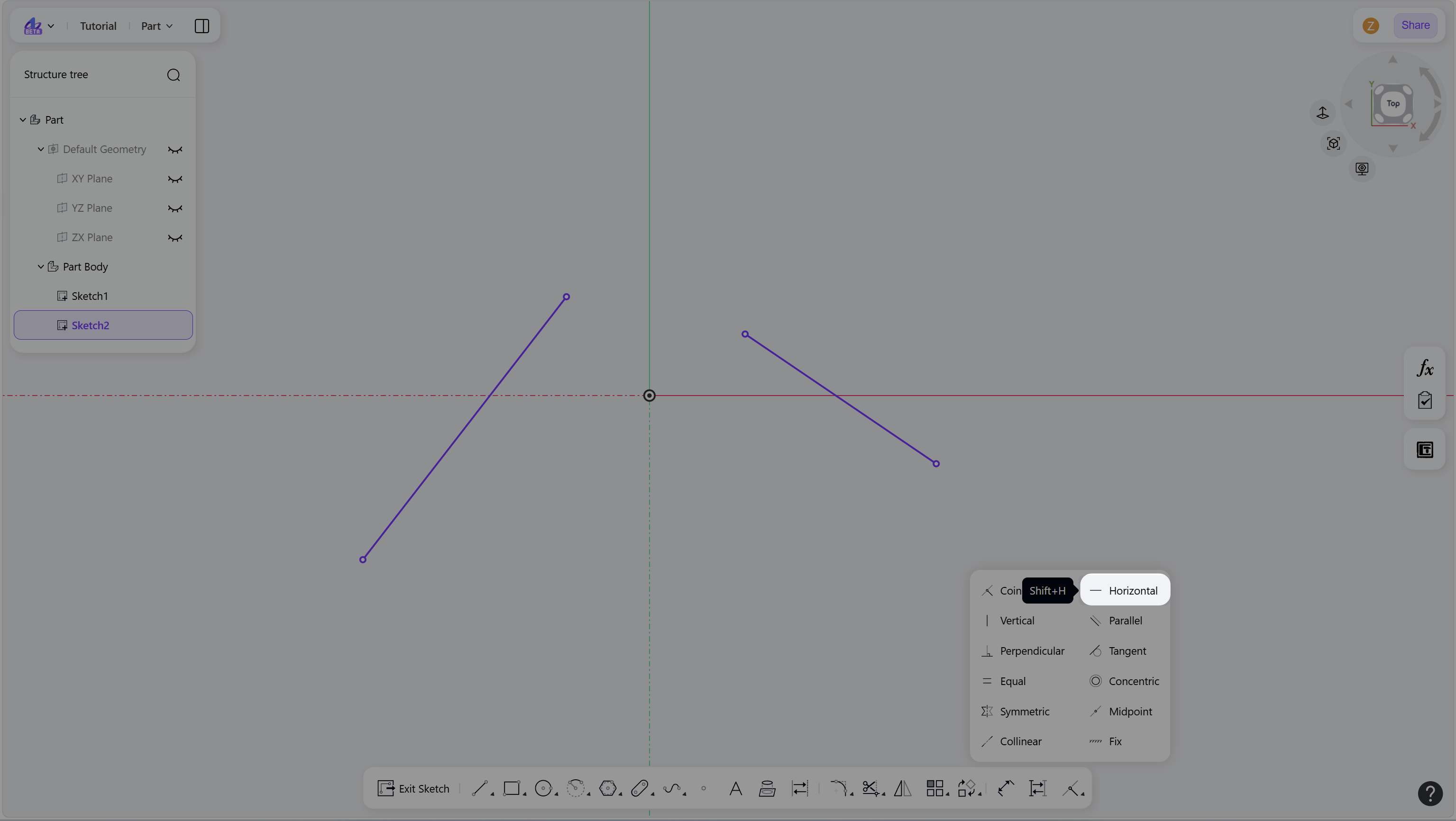 Create Geometric Constraints-9 Create Geometric Constraints-9