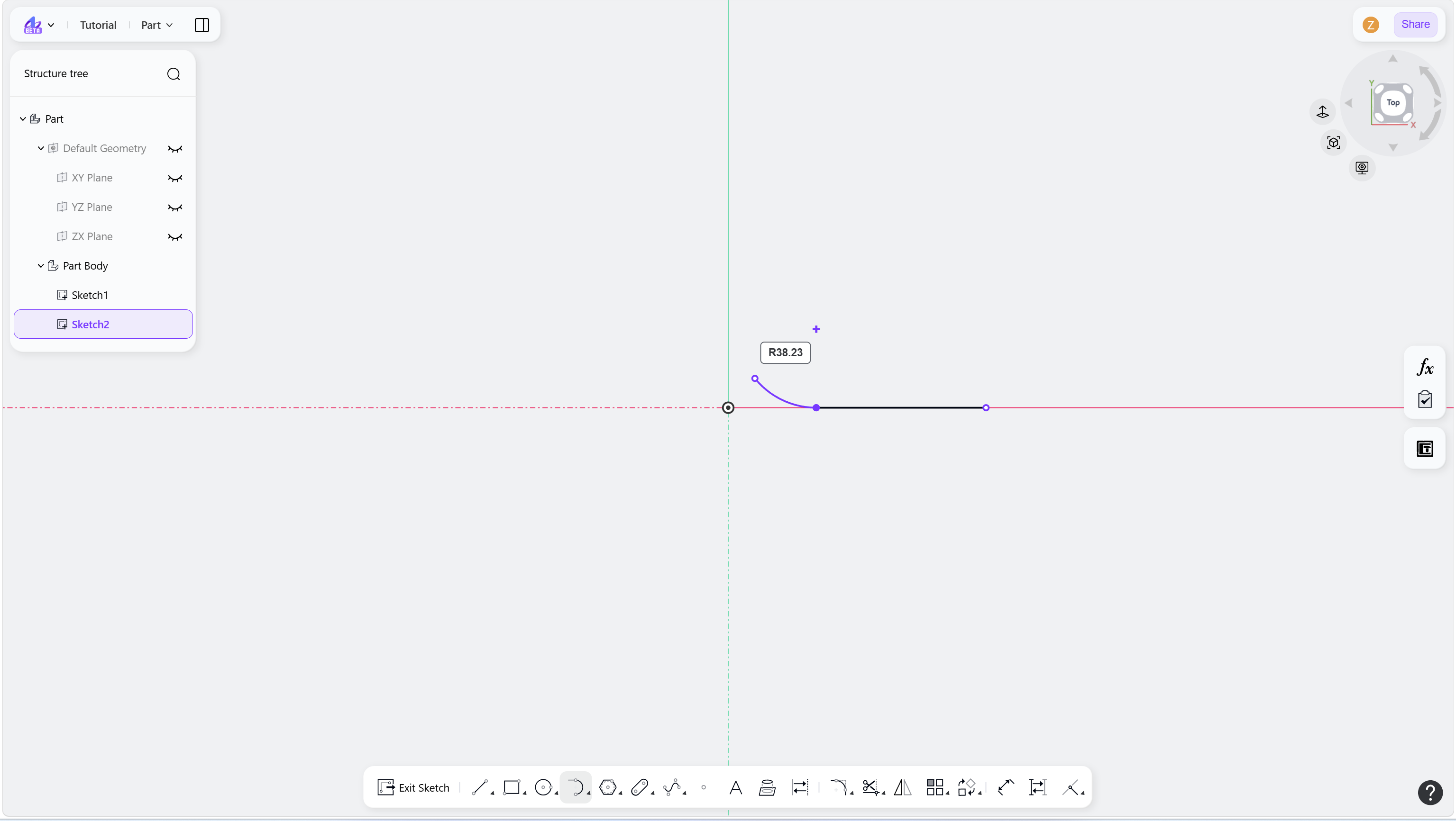 Tangent Arc-5 Tangent Arc-5