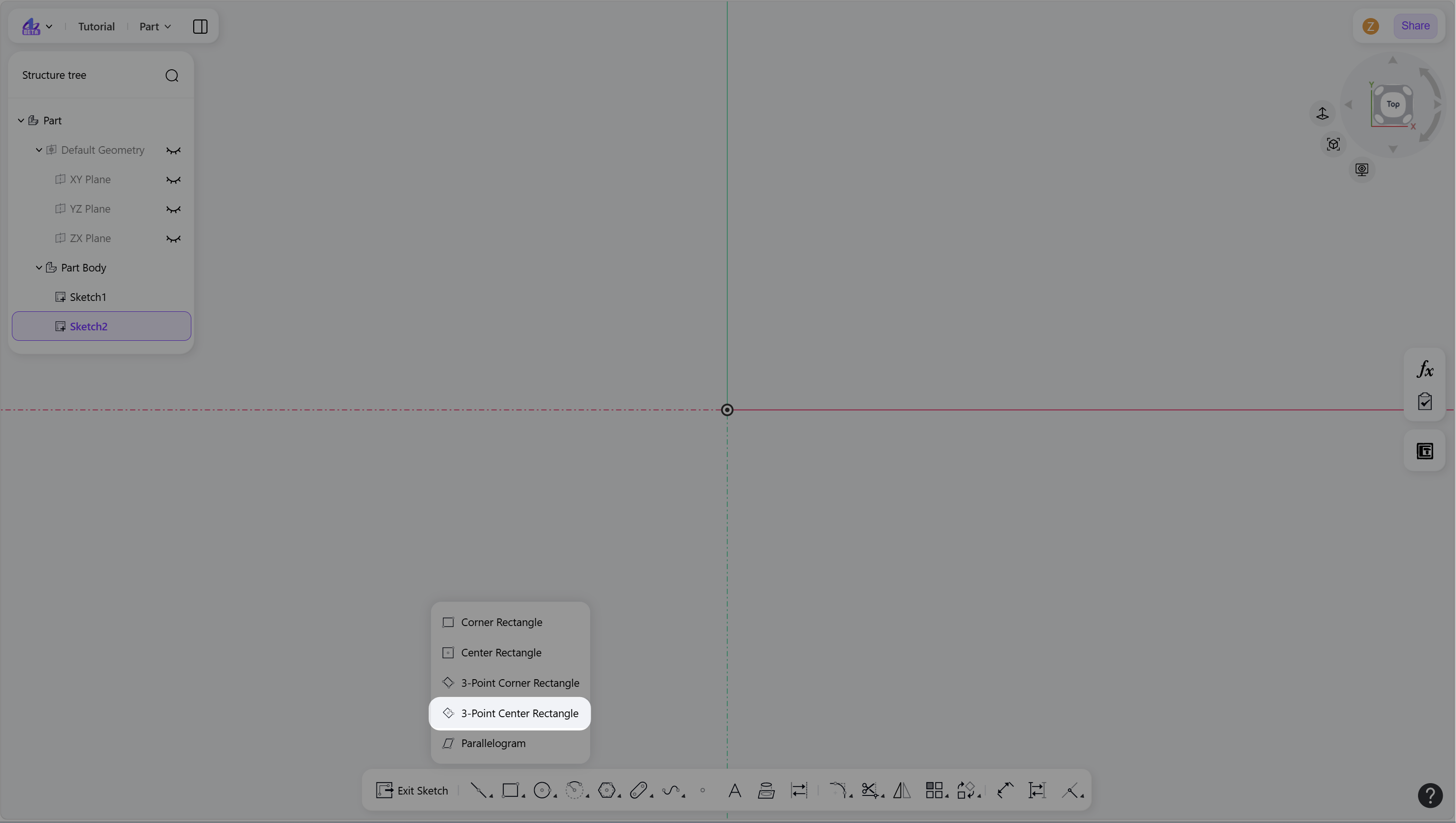 3-Point Center Rectangle-3 3-Point Center Rectangle-3