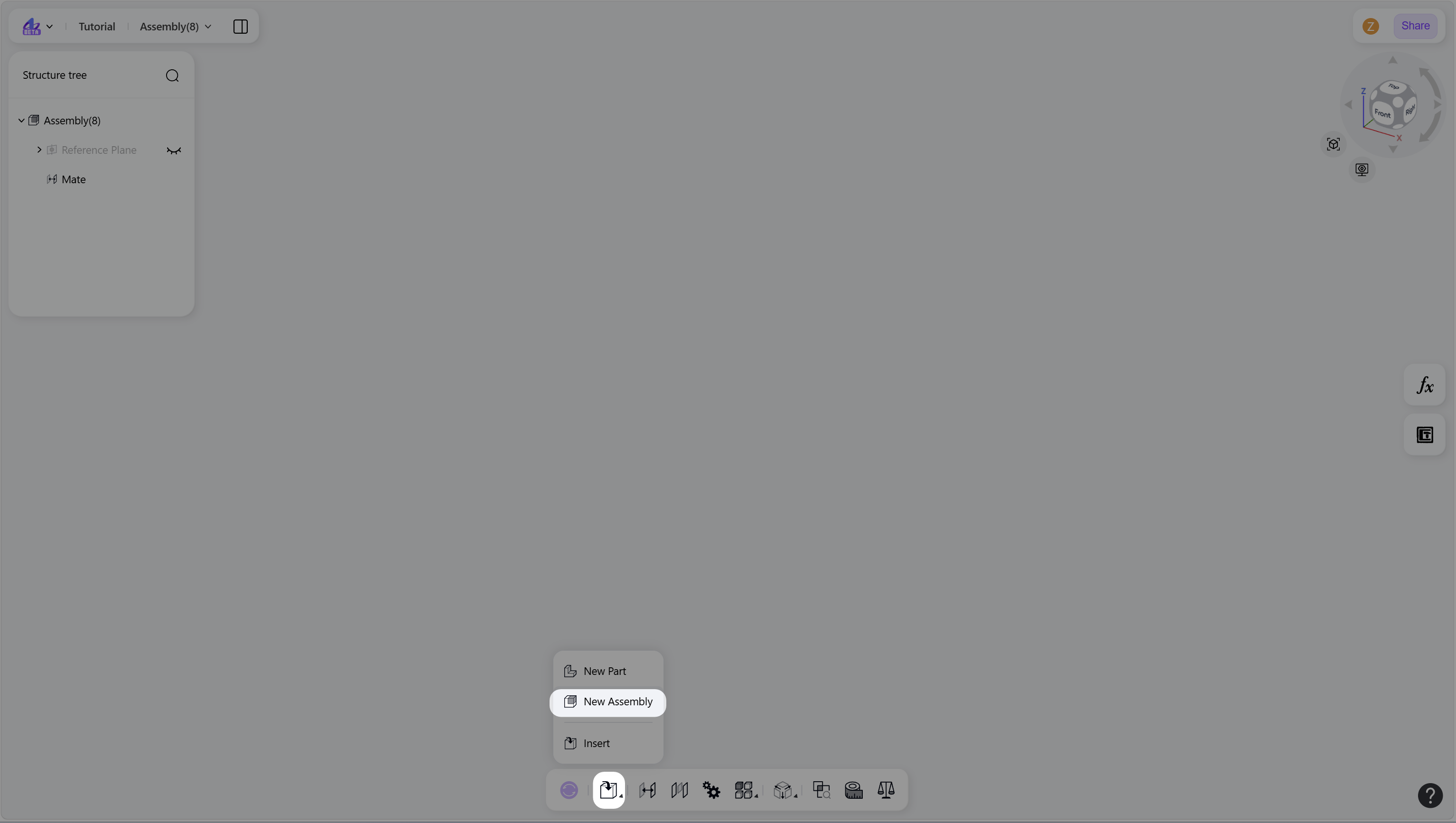 Create a New Assembly-1 Create a New Assembly-1