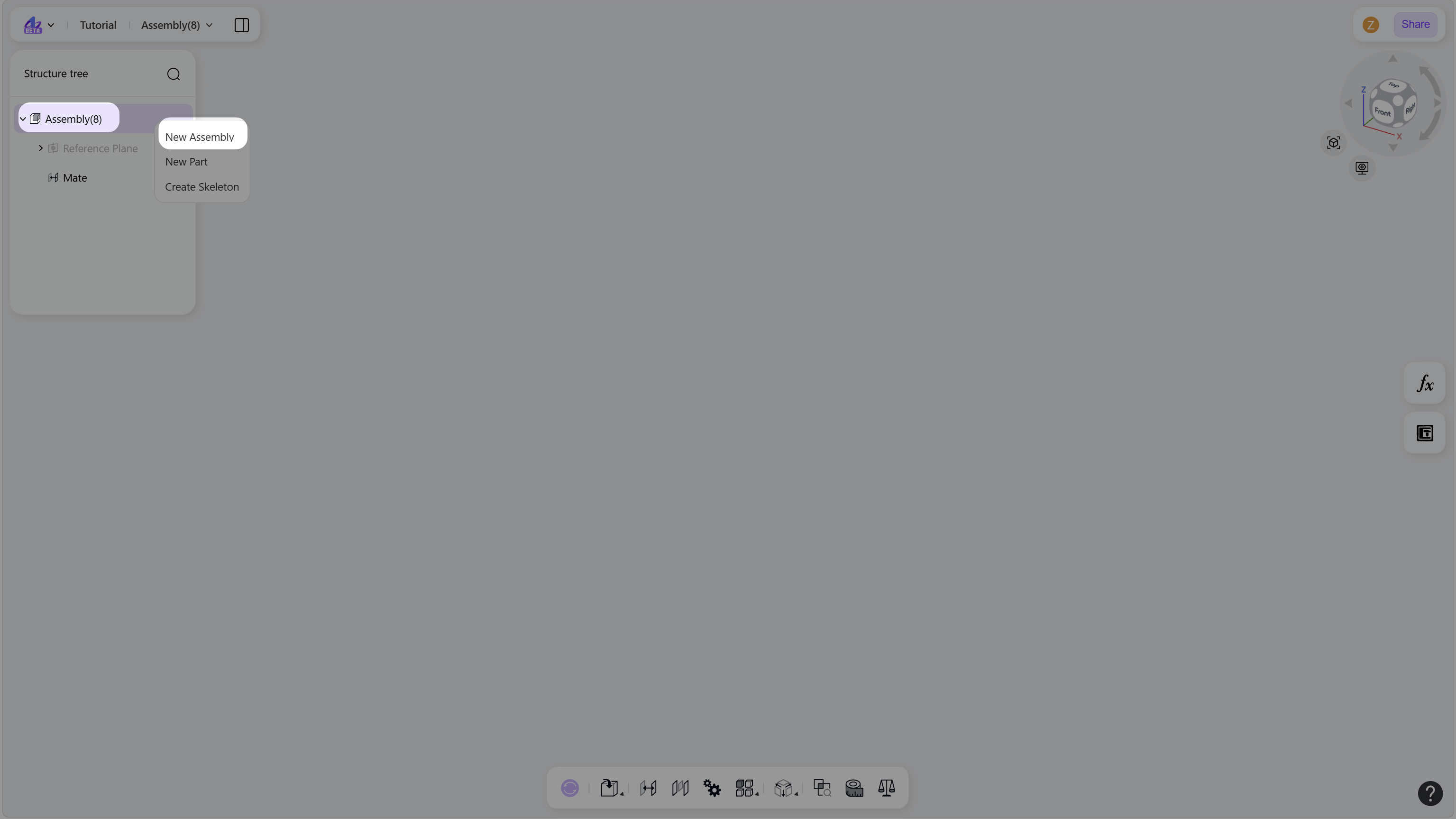 Create a New Assembly-2 Create a New Assembly-2