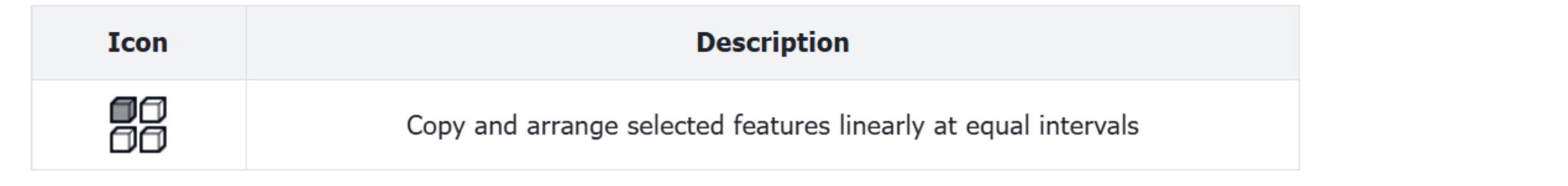 Linear Pattern Icon
