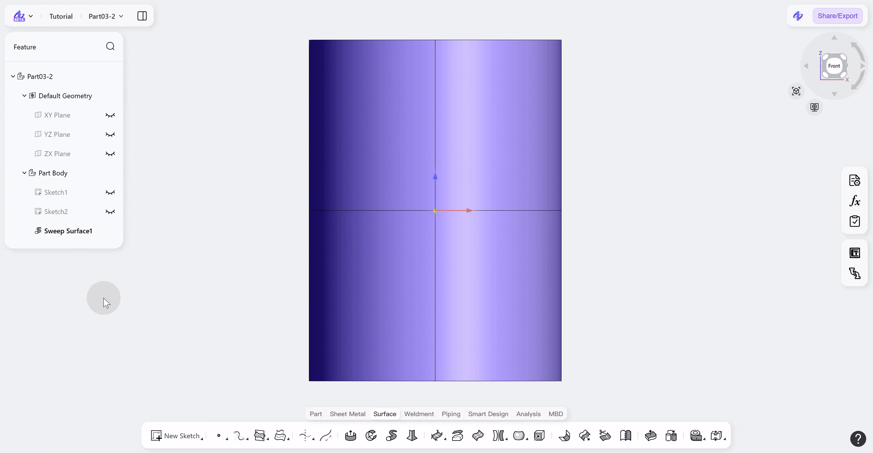 3D CAD - Sweep7