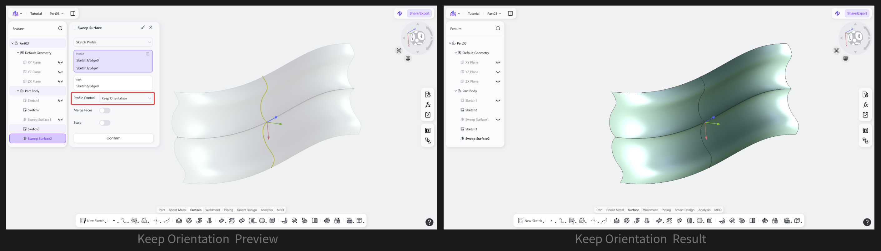3D CAD - Sweep4