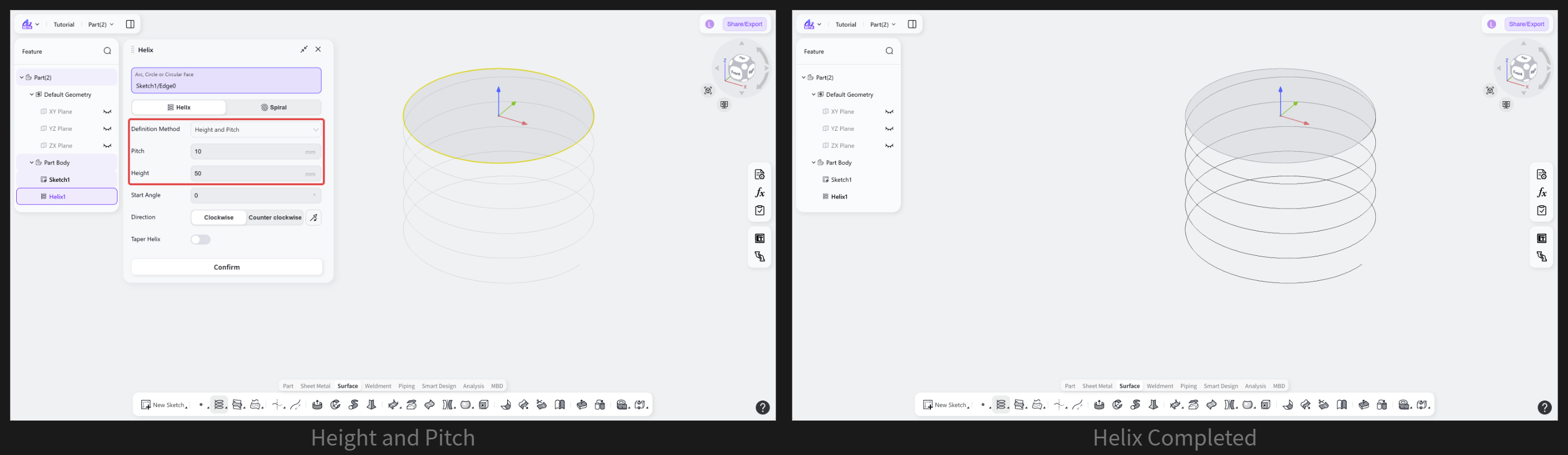 3D CAD - helix4