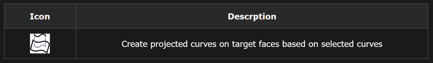 3D CAD - Projection curve1
